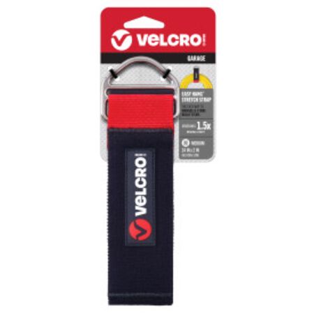 VELCRO Brand Easy Hang Stretch 24 in. L Nylon/Steel/Hook and Loop Enclosure Medium Storage Strap 1 p