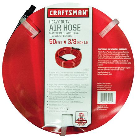Craftsman Air Hose 1/4 in. x 50 ft. L 300 psi