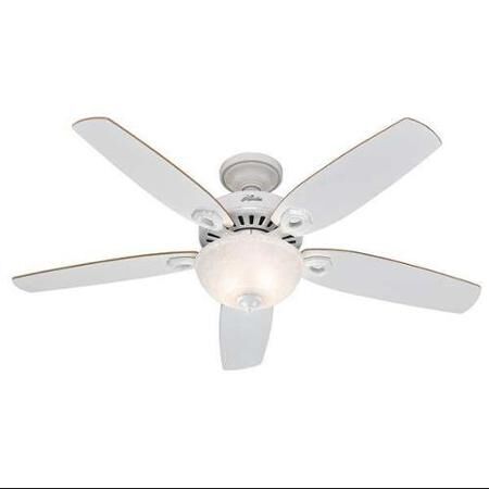 Hunter Fan Builder Deluxe Ceiling Fan 52 in. W White