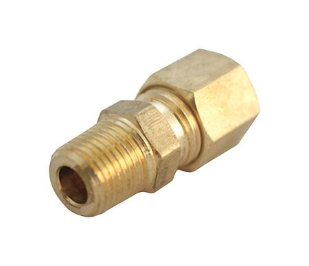 JMF 5/8 in. MPT Dia. x 3/8 in. MPT Dia. Brass Compression Connector