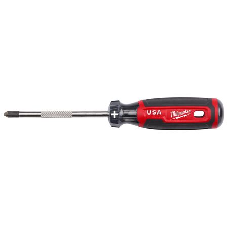 Milwaukee #2 Phillips Made in USA Screwdriver 1 pk