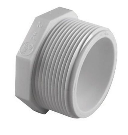 Charlotte Pipe Schedule 40 3/4 in. MPT PVC Plug 1 pk