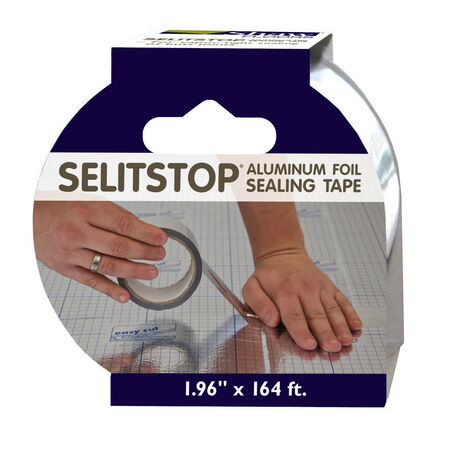 Shaw Selitstop Aluminum Foil Sealing Tape 1.96 in x 164 ft (to cover the seams)