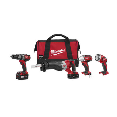 Cordless LITHIUM-ION 4-Tool Combo Kit