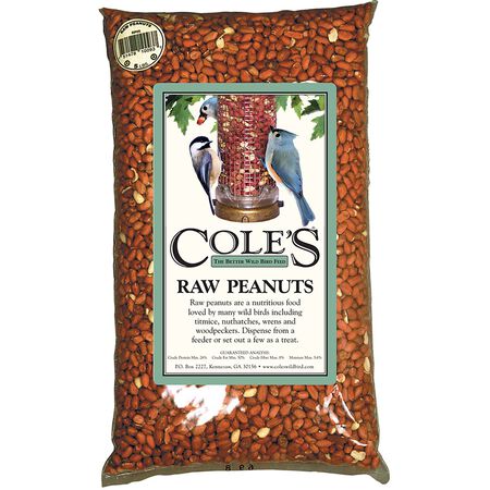 Cole's Assorted Species Wild Bird Food Raw Peanuts 5 lb.