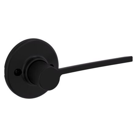 Kwikset Ladera Matte Black Half-Dummy Lever