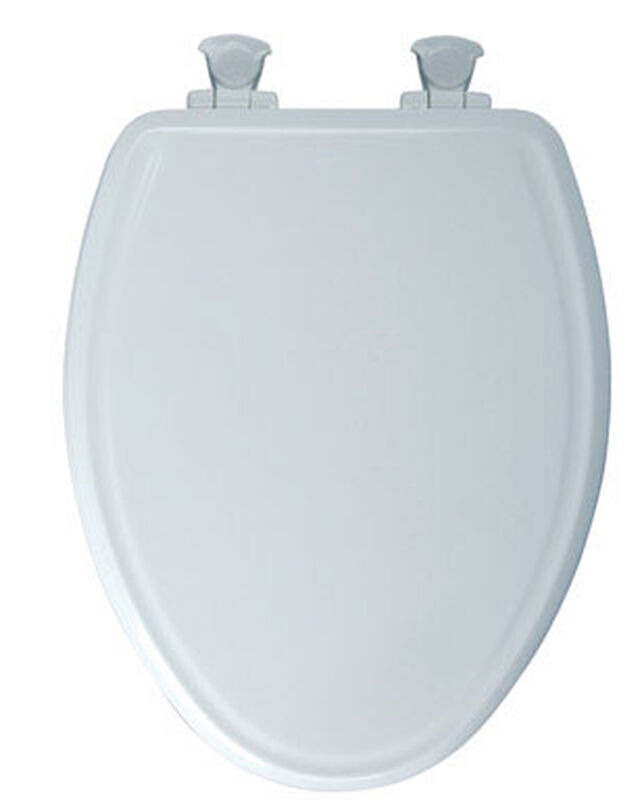 Mayfair Wood Slow Close Toilet Seat Elongated White Stine Home + Yard The Family You Can