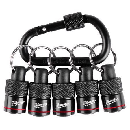 Milwaukee hex bit holder With Carabiner Bit Holder 5 pk