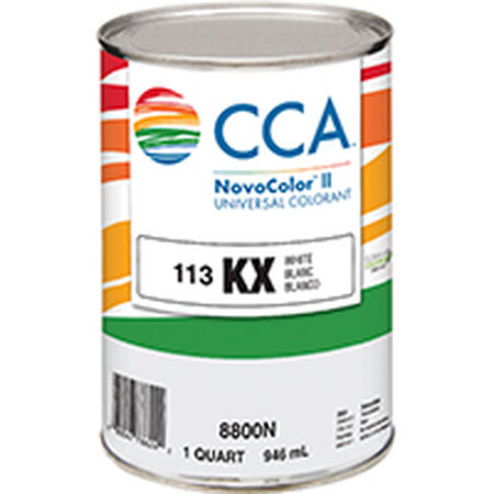 Paint Colorant Kx White Quart