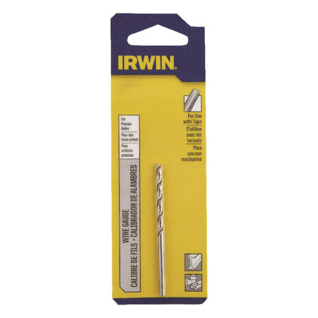 Irwin #60 X 1-5/8 in. L High Speed Steel Wire Gauge Bit 1 pc