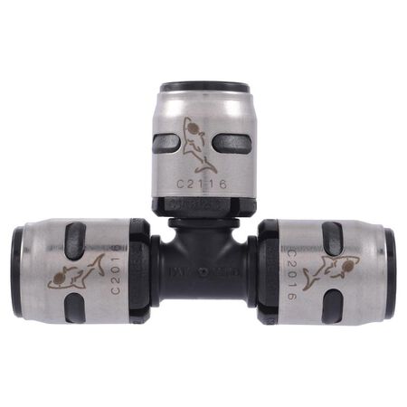 SharkBite EvoPEX 1/2 in. Push X 1/2 in. D Push Plastic Tee