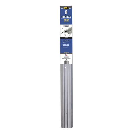 M-D 1.125 in. H X 3.75 in. W X 36 in. L Bronze Aluminum Deluxe High Threshold Silver