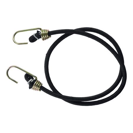 Keeper Black Bungee Cord 40 in. L X 0.374 in. 1 pk