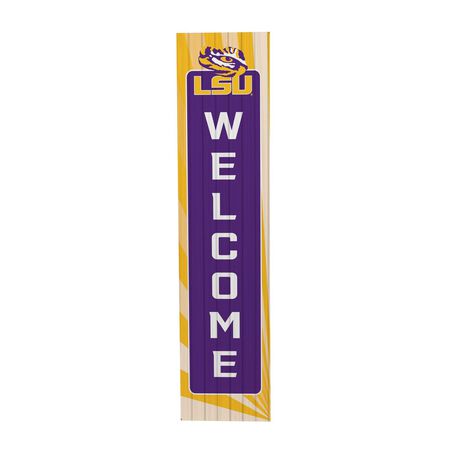 Evergreen Louisiana State University Summer Seasonal Single Sided Large Leaner, 46 in.