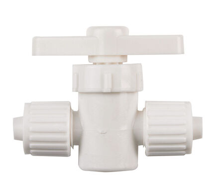 Flair-It 3/8 in. 3/8 in. S Plastic Supply Valve