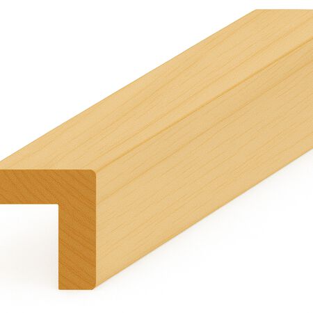 1-1/4 in. x 1-1/4 in. Outside Corner Hemlock