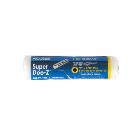 Wooster Super Doo-Z Fabric 3/8 in. x 9 in. W Paint Roller Cover 1 pk