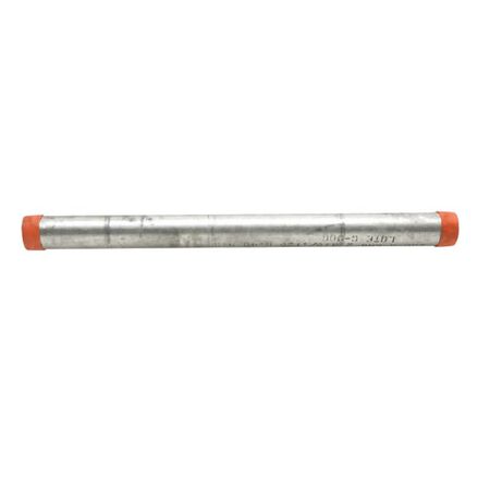 B&K Mueller 2 in. D X 30 in. L Galvanized Steel Pre-Cut Pipe
