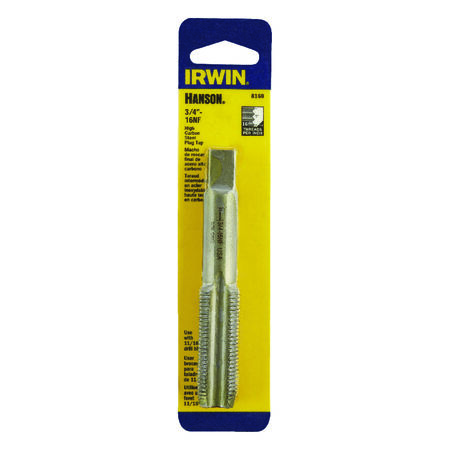 Irwin Hanson High Carbon Steel SAE Plug Tap 3/4 in. 1 pc