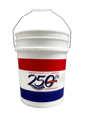 America 250th Anniversary Stine Bucket 5 gal.