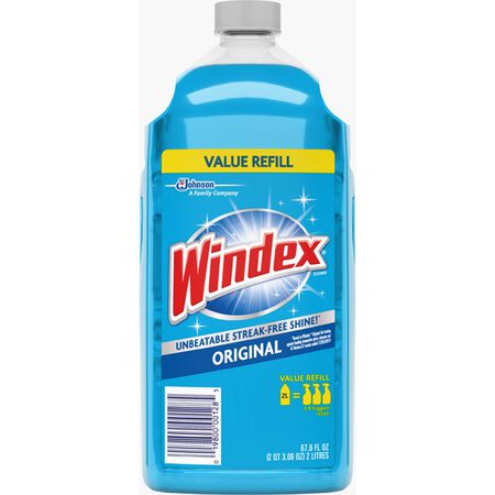 Windex Original No Scent Glass Cleaner Refill 67.6 oz Liquid
