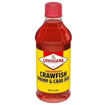 Louisiana Fish Fry Products Crawfish, Shrimp & Crab Concentrated Liquid Boil Seasoning