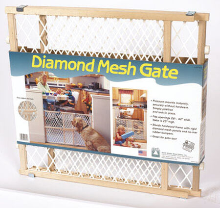 North States Brown Wood Child Safety Gate 26-42 in. W