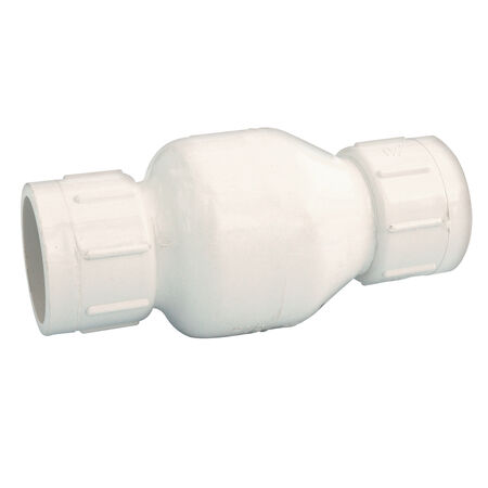 Homewerks 3/4 in. D X 3/4 in. D Solvent PVC Spring Loaded Check Valve