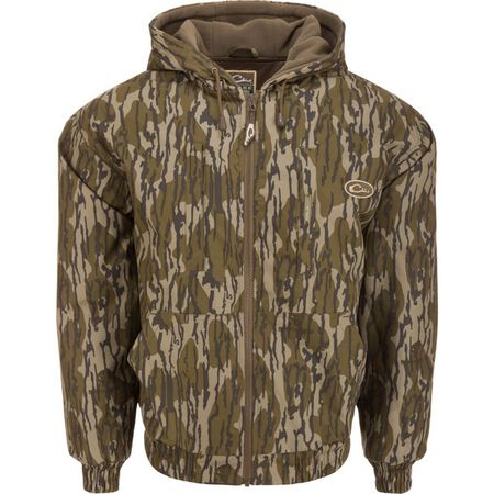 Drake MST Waterproof Full Zip Original Bottomland Hoodie M