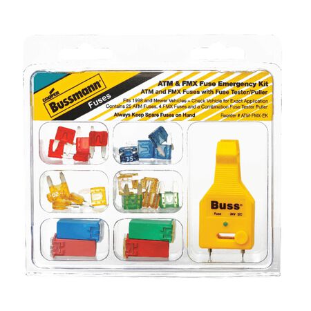 Buss ATM and FMX Auto Fuse Emergency Kit