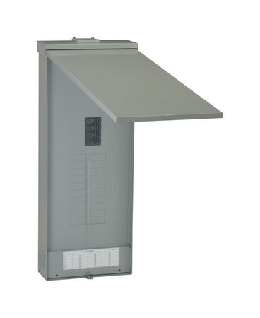 GE 200 amps 20 space 40 circuits 120/240 volts Plug-In Single Pole Main Breaker Load Center