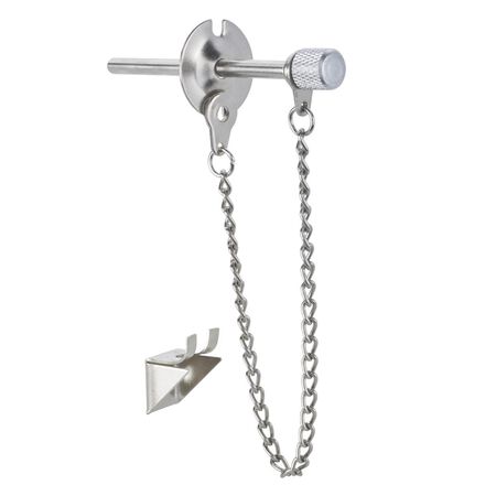 Ace Nickel Nickel Indoor Patio Door Security Pin