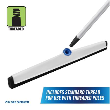 Unger Lock-On 22 in. W Foam Rubber Floor Squeegee Replacement Blade