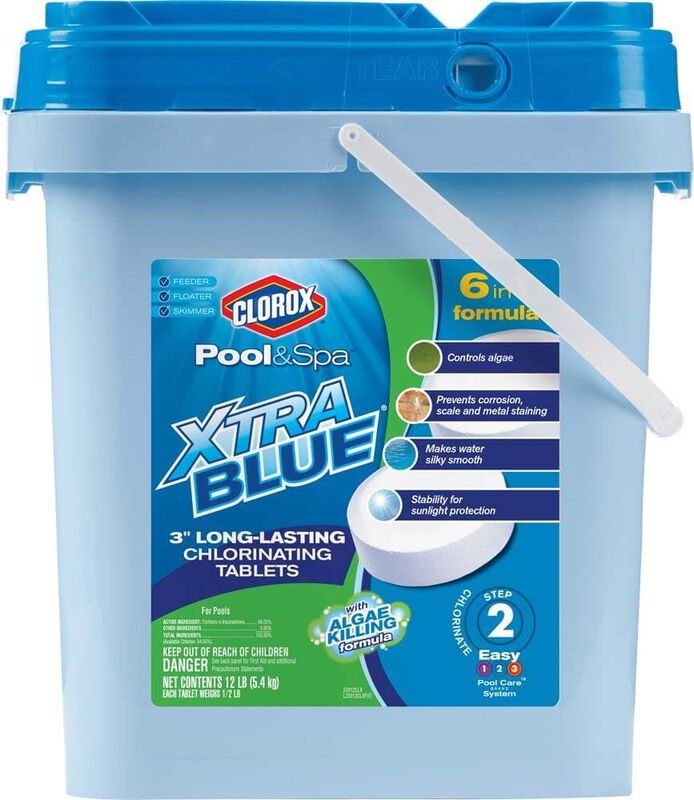 Clorox Pool&Spa XtraBlue Chlorinating Tablets Stine Home + Yard The