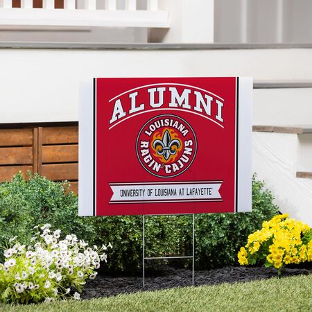 Evergreen Louisiana at Lafayette University Coroplast Yard Sign Alumni