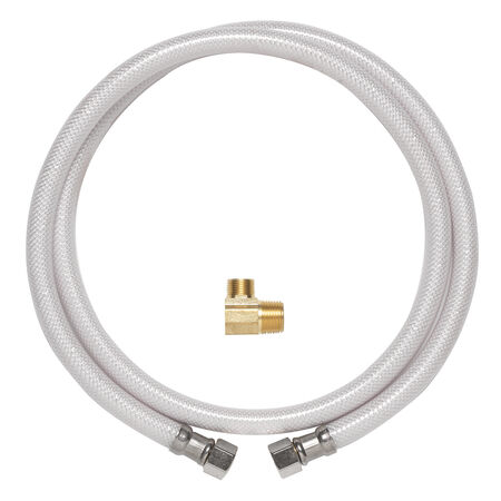Ace 1/2 in. FIP in. X 3/8 in. D Compression 72 in. PVC Dishwasher Supply Line