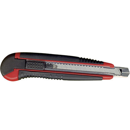 Ace 5 in. Sliding Snap Knife Black/Red 1 pk