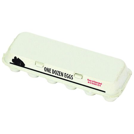 Little Giant 12 Egg Cartons Solid Top Egg Cartons