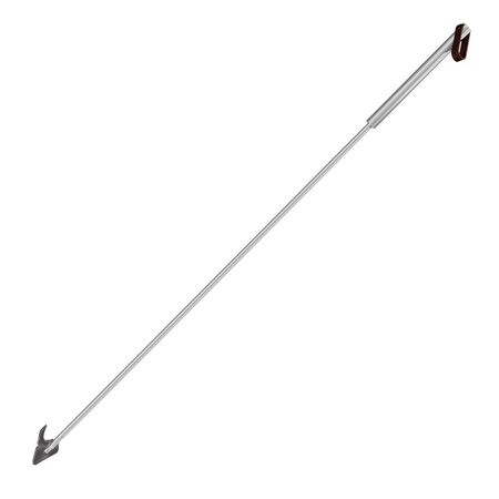 Breeo 304 Fire Poker Stainless Steel Log Grabber and Poker 40 in. H X 2 in. W X 40 in. D