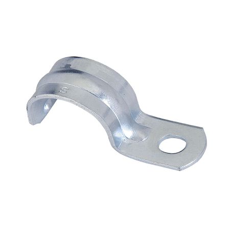 Sigma Engineered Solutions ProConnex 3/4 in. D Zinc-Plated Steel 1 Hole Strap 3 pk