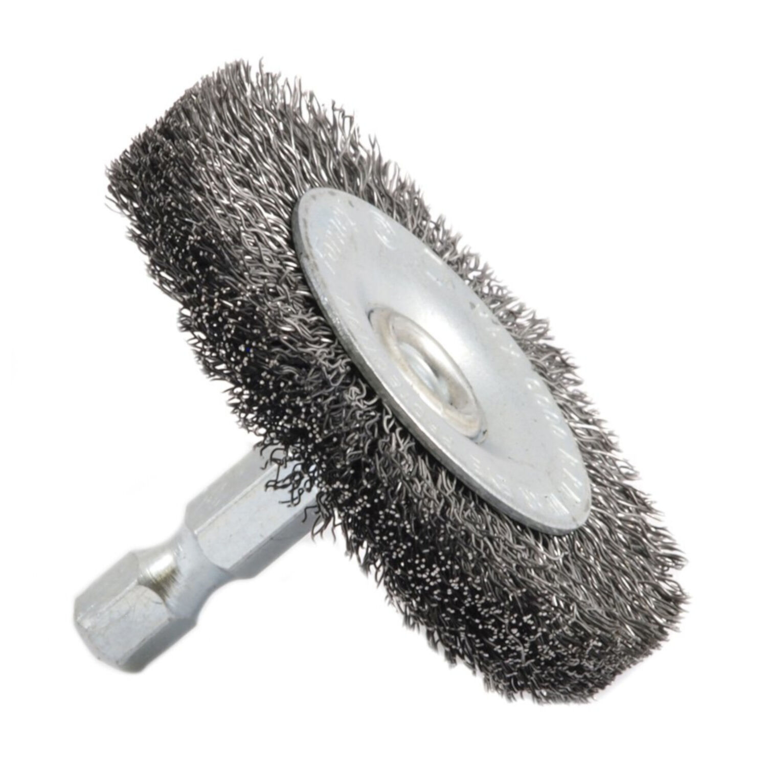 Forney  3 in Crimped  Wire Wheel Brush  Metal  6000 rpm 1 pc. 