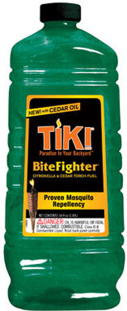 Tiki Bug Fighter Citronella & Cedar Torch Fuel Green 64 oz.