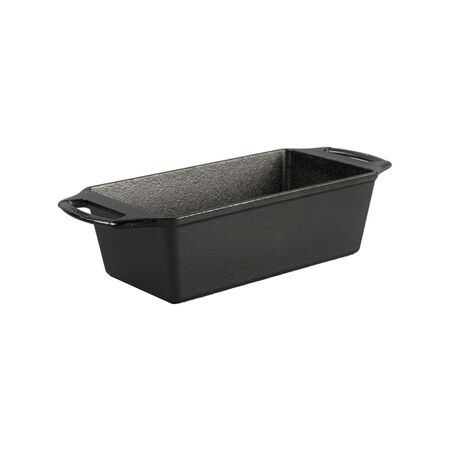 Lodge 8.5 in. W X 4.5 in. L Loaf Pan Black 1 pc