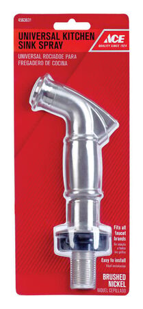 Ace For Universal Brushed Nickel Kitchen Faucet Sprayer