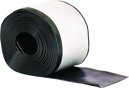 Black Vinyl Self Stick Wall Base 20' x 4"