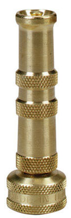 Ace Adjustable Hose Nozzle Solid Brass