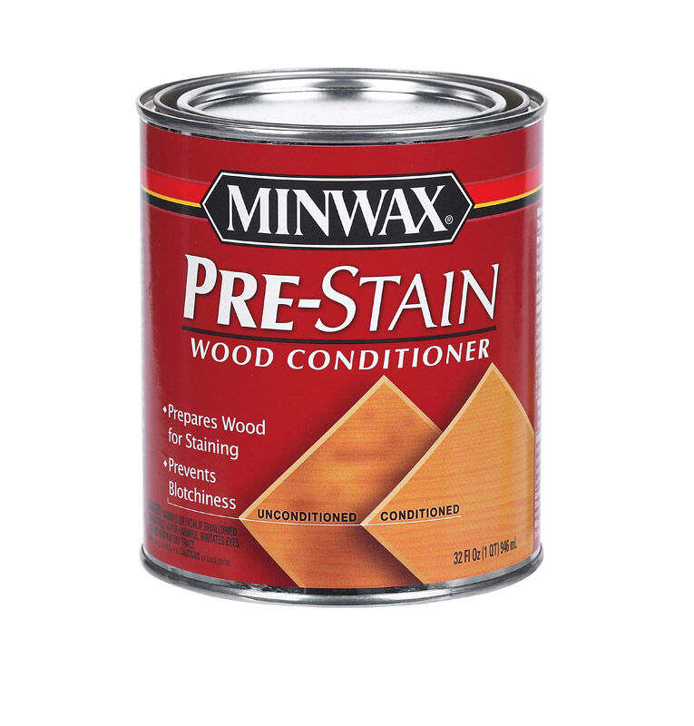 Minwax OilBased PreStain Wood Conditioner Clear 1 qt. Stine Home + Yard The Family You Can