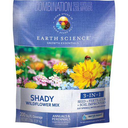 Earth Science Growth Essentials Shady Flowering Plants and Bulbs Plant Fertilizer 2 lb
