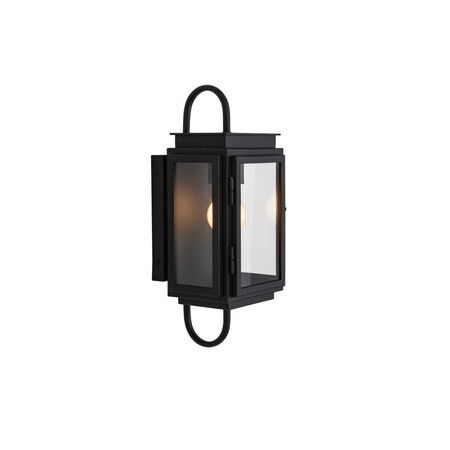 Craftmade Irving 1 Light 16.5 in. Textured Black Outdoor Wall Lantern