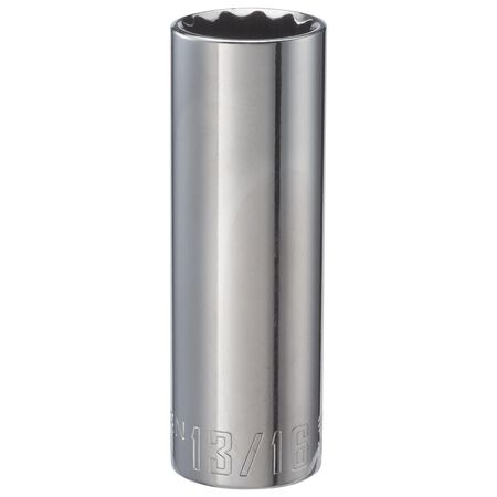 Craftsman 13/16 in. X 1/2 in. drive SAE 12 Point Deep Deep Socket 1 pc